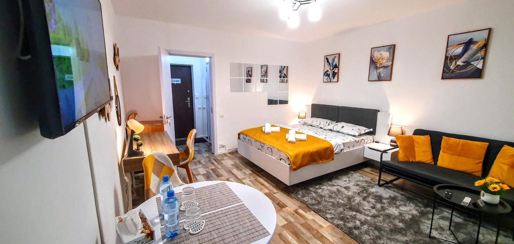 The Yellow King - Luxurious Apartment Bukareszt Zewnętrze zdjęcie
