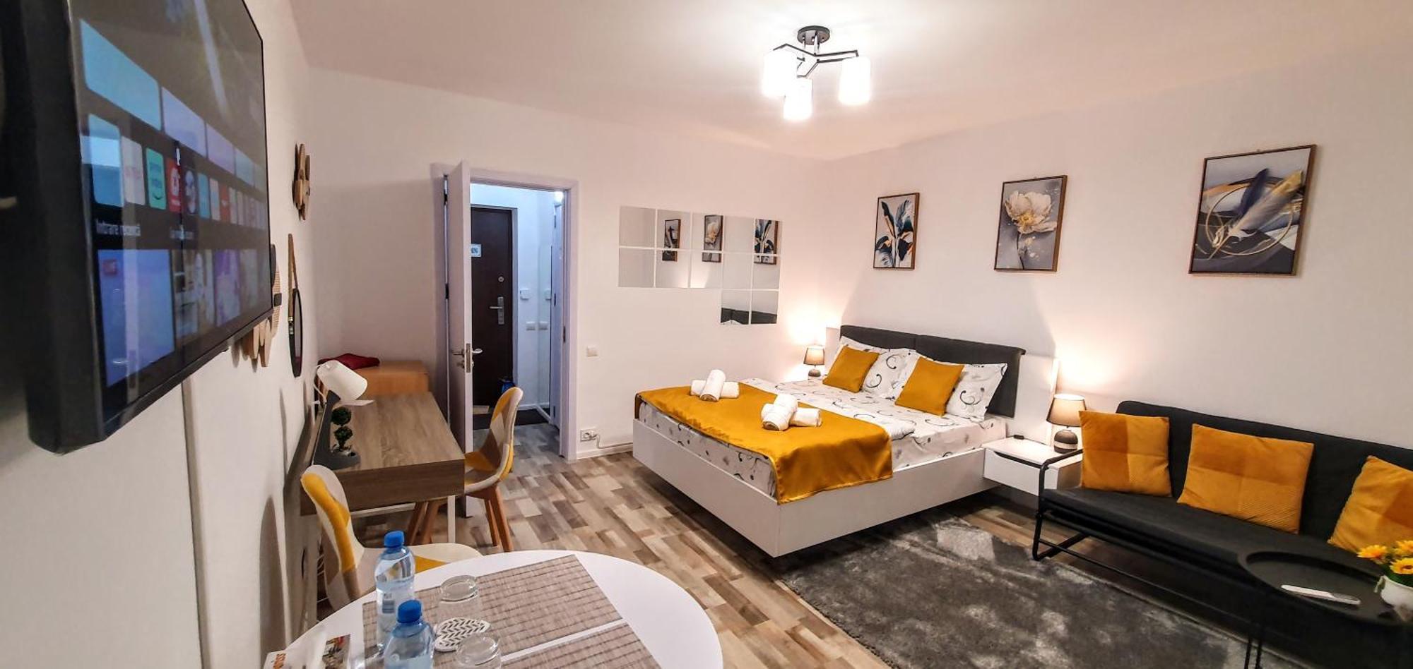 The Yellow King - Luxurious Apartment Bukareszt Zewnętrze zdjęcie